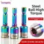 BORAGETE 1 / 5 Cái Tay tuốc nơ vít khí nén, Ổ cắm đầy màu sắc 8mm loại kẹp, Ổ cắm chuôi lục giác chống mài mòn đa năng Độ cứng cao không từ tính cho tuốc nơ vít khí nén
