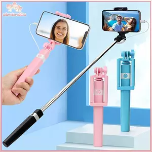 THÊM Mới Dây Điều Khiển Selfie Sti Thích Hợp Type-C Cắm Mini Di Động Selfie Sti BSS
