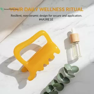 Dụng cụ massage BeautifulHomeA có tay cầm chống trượt Thiết kế tiện dụng Nút massage để chăm sóc da mặt Thư giãn cơ bắp Sử dụng tại nhà VN