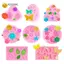 JCSYFAC Hoa Cúc Cúc Hoa Cúc Hoa Hồng Khuôn Silicon Cupcake Fondant Bánh Trang Trí Dụng Cụ DIY Sô Cô La Bánh Quy Nướng Khuôn Mới