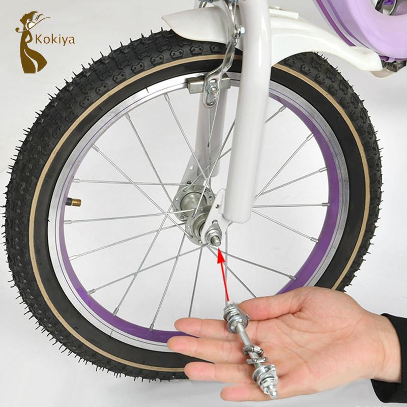 Vòng bi trục trước và sau xe đạp, lắp đặt dễ dàng, cường độ cao, nhẹ, thay thế nhanh trục trung tâm bánh xe đạp.