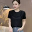 Áo thun ngắn tay ren thời trang mới mùa hè dành cho nữ