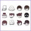 SQ11 Thám Tử Lừng Danh Conan Men Trâm Huy Hiệu Anime Dễ Thương Ve Áo Chân Ran Kaito Kiddo Trang Sức Phụ Kiện Quà Tặng Cho Trẻ Em