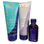 Dầu Gội & Dầu Xả Ánh Tím + Dầu Dưỡng Tóc Ánh Tím Moroccanoil Blonde Purple 200mlx2/50ml [ MK ]