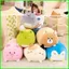 PS1 Nằm Lợn Mèo Động Vật Sang Trọng Búp Bê Nhồi Bông Đồ Chơi Đệm Huggable Ném Gối Dễ Thương Trẻ Em Quà Tặng SP1