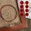 Tất cả các trận đấu Mahogany Tre Dây Đỏ Bện Vòng Tay Lối Vào Sau Đại Học Thi Shore Quà Tặng Cặp Đôi Bạn Gái