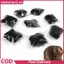 XUAN 5 Chiếc Nữ Múa Ba Lê Trượt Tuyết Snoods Tóc Lưới Bun Cover Bla Chất Liệu Nylon VN