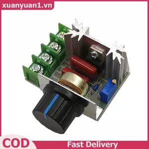 XUAN 2000W SCR Bộ điều chỉnh điện áp Bộ điều khiển tốc độ Bộ điều chỉnh nhiệt Mô-đun điều chỉnh điện áp VN