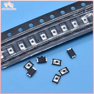 THÊM 50 chiếc 2x3x0.6 U Công tắc nút nhấn xúc giác Tact 4 Pin Micro Switch SMD Mini Mỏng Phim mỏng Chìa khóa Công tắc cảm ứng BSS