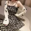 Mùa Hè Phong Cách Mới Kích Thước Lớn Áo Cardigan Mỏng Sling Đầm Hai Mảnh Phù Hợp Với Béo mm Bao Bụng Ôm Hơn Nhìn Hoa Pháp Đầm