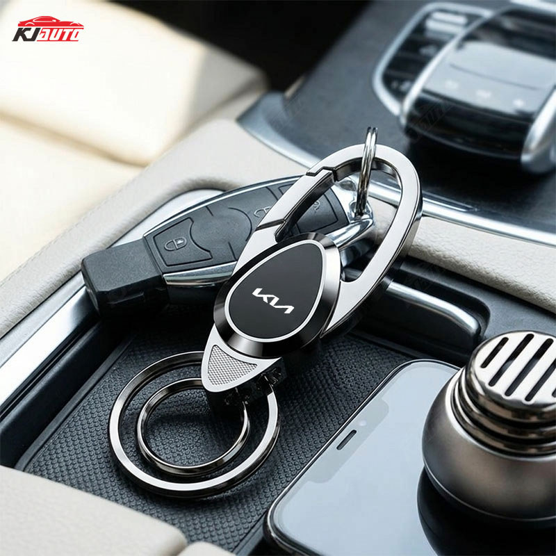 KIA Kn Móc Khóa Kim Loại Xe Thông Tư Đa Năng Chống Mất Móc Khóa Kinh Doanh Cao Cấp Cho Seltos Sportage Sonet Carens Carvinal Forte Cerato Rio Picanto K2 K3 K5