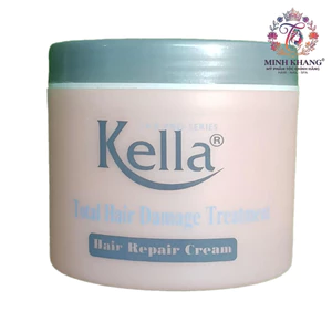 Hấp Dầu Ủ hấp tóc p‎hục hồi hư tổn tóc KELLA Total Hair Damage Treatment 500ml ( hồng ) [ MK ]