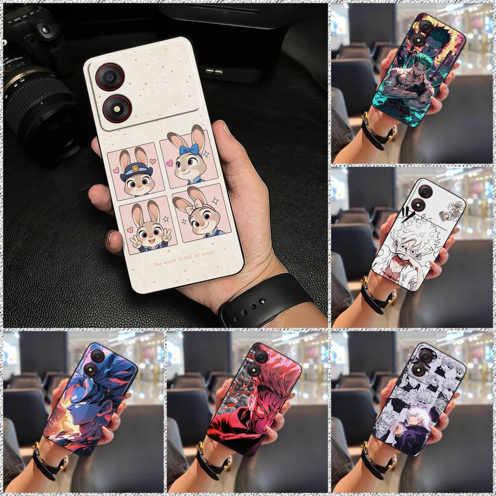 Ốp Lưng TPU Chống Sốc Cho ZTE Blade A34, Bền, Chống Bụi, Thiết Kế Thời Trang, Họa Tiết Graffiti, Vỏ Mềm Silicon Dễ Thương, Bọc Toàn Bộ