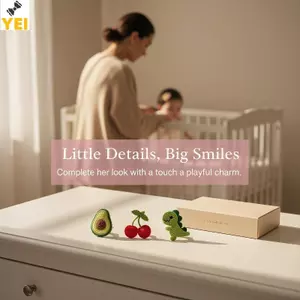 < YEI > 1 Bộ Hoạt Hình Thời Trang Magic Stiers Gãy Tóc Phong Cách Mũ Phụ Kiện Tóc Cho Bé Gái Mũ Mới