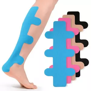 AIHOM Băng mắt cá chân cắt sẵn 10 chiếc Achilles Tendon Hỗ trợ thể thao Chất liệu co giãn thoáng khí để tập thể dục thể thao Bảo vệ chấn thương,