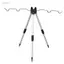 Jfory Tripod Cần Câu Giá Đỡ Dụng Cụ Gấp Thiết Bị Nhẹ Cần Câu Cá Giá Đỡ 5 Thanh Đứng Cực Giá Đỡ Cho Ngân Hàng Đất Bãi Biển Sông