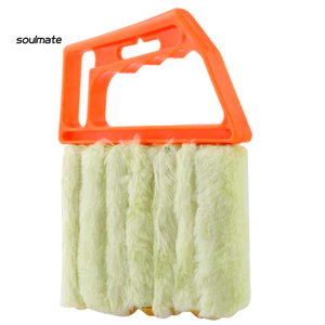 Linh hồn| Máy làm sạch mù cầm tay Microfibre Venetian Máy điều hòa cửa sổ Bàn chải sạch bụi