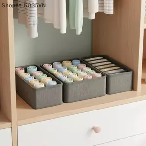 {AKIN} 6 / 7 Lưới Quần Lót Áo Ngực Quần Lót Người Tổ Chức Tủ Ngăn Kéo Hộp Phân Loại Nhà Hộp Sắp Xếp {a}