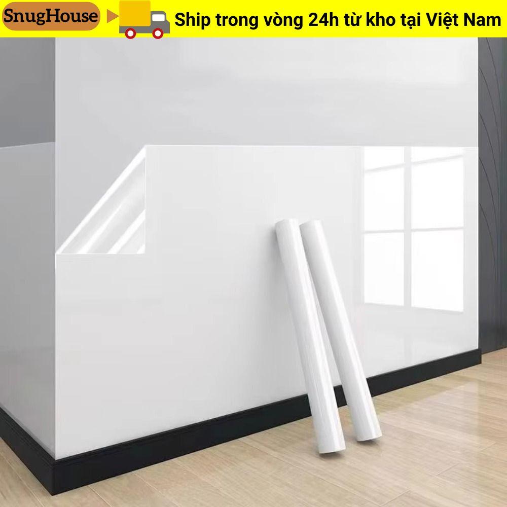 Phim bảo vệ tường SNUGHOUSE, Miếng dán chống thấm nước trong suốt hấp phụ tĩnh điện, Trang trí nhà cửa Chịu nhiệt chống dầu Tủ bếp phim có thể tháo rời