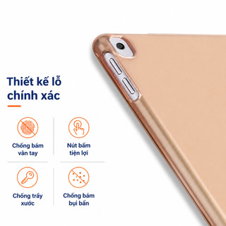 Ốp lưng iPad silicon đa năng gập được chống sốc chống trầy cho iPad Gen 8 9 10 11 Mini 5 6 7 Air 4 5 6 7 Pro 11 12.9 13