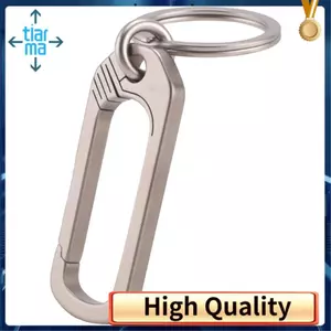 Khóa Titan Móc Khóa Hợp Kim Titan Khóa Đơn Giản Phụ Kiện Cắm Trại Dụng Cụ Bỏ Túi Ngoài Trời
