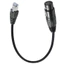 Cáp chuyển đổi XLR sang RJ45 5 chân / 3 chân, Nam / Nữ, 0,5m, dành cho Bộ điều khiển DMX, Điều khiển ánh sáng sân khấu, Bảng điều khiển âm thanh