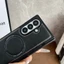 Ốp Điện Thoại Da Thuần Chay Sang Trọng Retro Trơn Cho Samsung Galaxy Z Fold 7 Z Fold 6 Z Fold 5 Z Fold 4 Z Fold 3 Ốp Lưng Chống Sốc