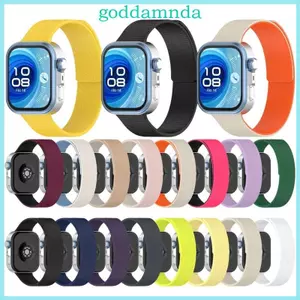Vòng tay từ tính thoáng khí GODD Dây đeo cổ tay cho dây đeo đồng hồ silicon Fit 4 3