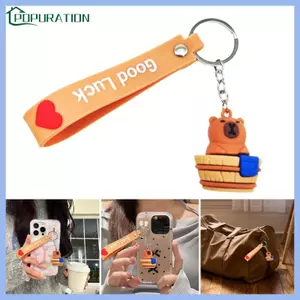 POP Pocket Sized Capybara Chìa Khóa Móc Khóa Tổ Chức Thu Nhỏ Sưu Tập Quyến Rũ Thiết Kế Thực Tế Cho Hàng Ngày U