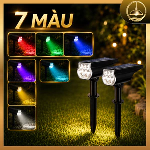 Đèn Cắm Cỏ Năng Lượng Mặt Trời, Chống Nước IP44, Tự Động Bật/Tắt Khi Trời Tối, Không Tốn Điện, Trang Trí Vườn, Sân Vườn