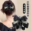 Ánh Sáng Hàn Quốc Sang Trọng Nhiều Lớp Nơ Công Nghiệp Nặng Nhấp Nháy Kim Cương Lấy Kẹp Nữ Thời Trang Lớn Đầu Lưng Cá Mập Kẹp