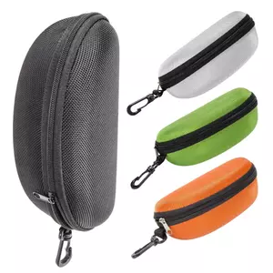 Hộp đựng kính du lịch Hộp đựng kính râm EVA cứng có kẹp thắt lưng để đi xe đạp Cắm trại Đi bộ đường dài Du lịch mueadsyvn