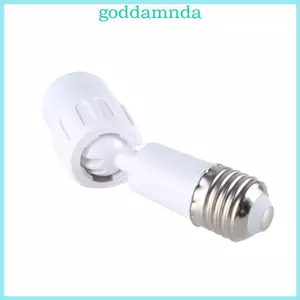 Ổ cắm đèn GODD E27 Bộ chuyển đổi ổ cắm bóng đèn mở rộng linh hoạt có thể điều chỉnh 360