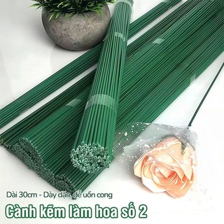 Cành Kẽm Nhung Bọc Nhựa 30cm – Làm Hoa Handmade, Kẽm Cắm Hoa Giả, Decor Bàn Bon Sai Trang Trí Phòng