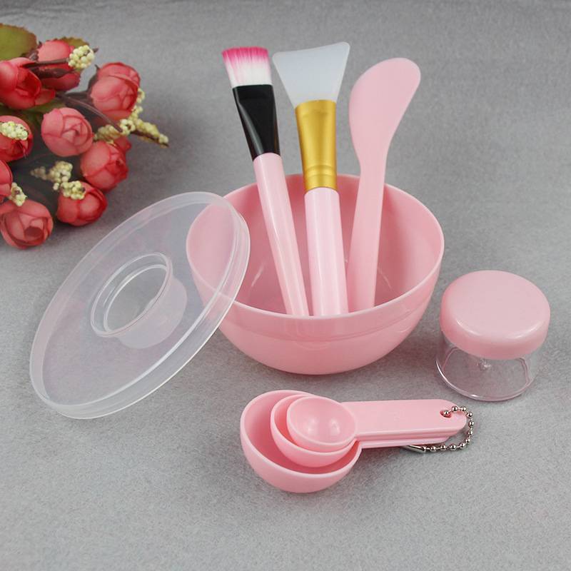 ECK Facial Brush Mask Bowl Spoon Set Mask Brush Bar DIY Beauty Tools Mixing Tools Skin Care Makeup Supplies Woman Facial Tools HOT