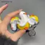 # HB # Banana Du Vòng Chìa Khóa In 3D Có Clier Nút Chú Heo Vui Nhộn Cho Bapa Trang Trí Trẻ Em.