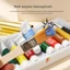 10 Bàn Chải Tranh - Bút Màu Nước Graffiti - Dành Cho Sinh Viên Văn Phòng Phẩm Nghệ Thuật - Đồ Dùng Nghệ Thuật Chuyên Nghiệp - Bàn Chải Vệ Sinh - Bàn Chải Sơn Phẳng Mềm / Giao Hàng Miễn Phí