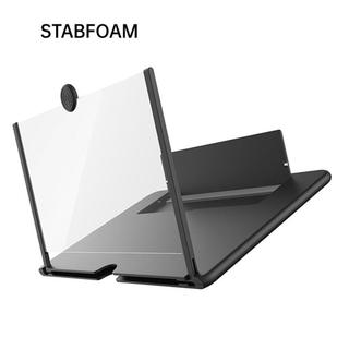 Kính lúp màn hình STABFOAM, Bộ khuếch đại màn hình điện thoại di động thiết kế kéo màu đen, Bảo vệ mắt có thể gập lại Kính lúp màn hình HD 14 Inch Xem phim