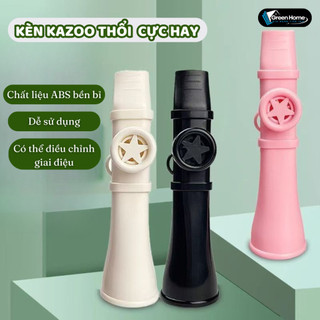 Kèn kazoo siêu dễ dùng bằng nhựa ABS, thổi không cần học Không cần biết nhạc lý, Chất liệu ABS