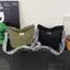 BeautifulHomeA Túi đeo chéo vải nhung thông thường Dung tích lớn Túi Tote nữ thời trang đơn giản Túi đeo vai đơn VN