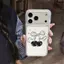 Đen Bowknot Đối với iPhone 1715 Case 16P Mới 1413 Mềm 12 Jane Big Hole
