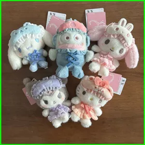 PS1 Sanrio Hello Kitty KUROMI MY MELODY Mặt nạ mắt đồ ngủ nơ phong cách sang trọng búp bê quà tặng cho trẻ em SP1