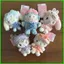 PS1 Sanrio Hello Kitty KUROMI MY MELODY Mặt nạ mắt đồ ngủ nơ phong cách sang trọng búp bê quà tặng cho trẻ em SP1