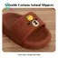 Gamchiano Nhiều Màu Sắc Capybara Búp Bê Dép PVC Linh Hoạt Tỉ Lệ 1 / 6 Phụ Kiện Cho Búp Bê Thời Trang Hiển Thị
