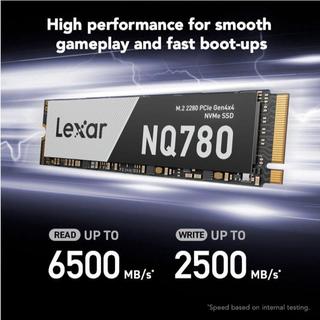 Ổ Cứng SSD LEXAR NQ780 1TB NVMe PCIe Gen4 x4 M.2 2280 Tốc Độ Cao 6500MB/s Chính Hãng