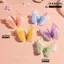 FANSIN 50 Miếng Dán Thêu Bướm Voan, Vải Organza Hai Lớp Bướm Táo, DIY Mờ Nhiều Màu Sắc Quần Áo May Miếng Dán Cô Dâu Phụ Kiện Tóc