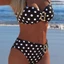 Bộ đồ Bikini hai mảnh Đồ bơi nữ Slimer trông co giãn cao