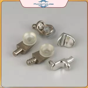 ĐIỆN 10 Chiếc Kệ Hỗ Trợ Đinh Chốt Chốt Chân Cắm Tủ Tách Gỗ Cố Định Lớp Thủy Tinh Ban Nội Thất Braet Giá Đỡ Phụ Kiện.