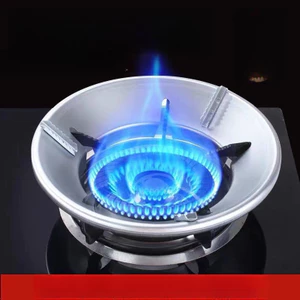 Bếp gas tập trung ngọn lửa vỏ tiết kiệm năng lượng chống gió, vòng tiết kiệm năng lượng bếp gas đa năng, phụ kiện bếp