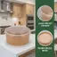 Cốc giấy Kraft dùng một lần tròn GCDHome có nắp đậy Hộp đựng súp Salad chống rò rỉ cho cửa hàng thực phẩm đường phố và mang đi
